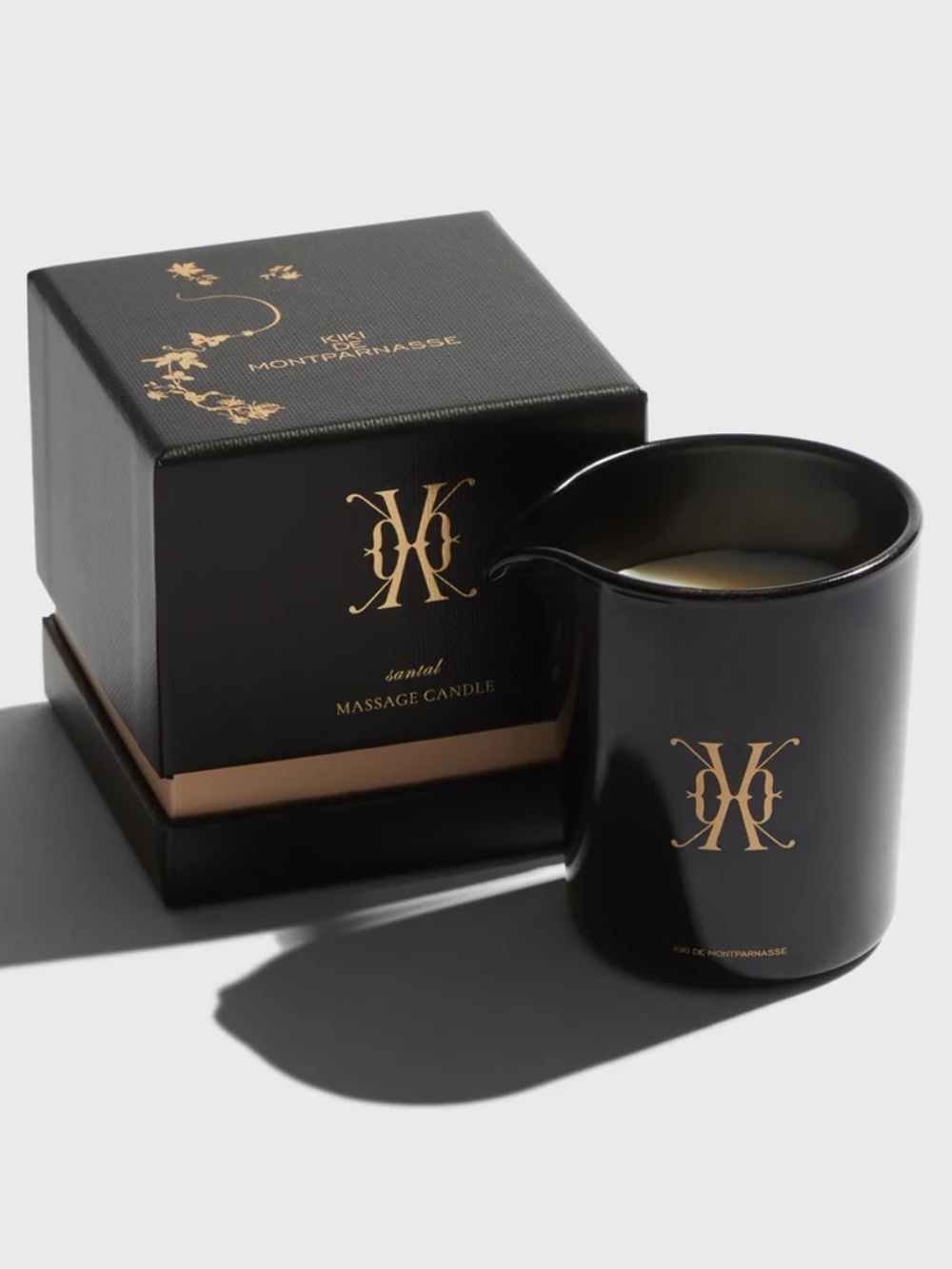 New in Box Kiki De Montparnasse Massage Candle in Santal